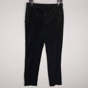 Lauren Ralph Lauren Size 6 Straight Leg Dress Trouser Pants Black Office Career